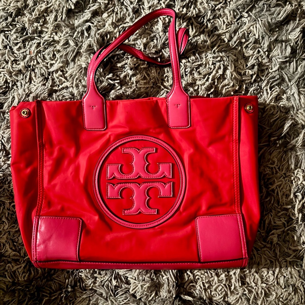 Tory Burch Vibrant Red Tote